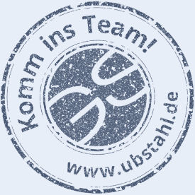 Stempel: Komm ins Team